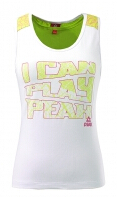 匹克PEAK女款夏季篮球文化字母印花无袖运动T恤F6221002